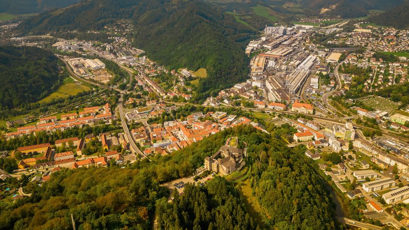 Kapfenberg von oben